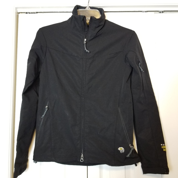Vintage 90'S Mountain Hardwear nylon and fleece jacket, size L, men's polyester black type Vintage Second Hand